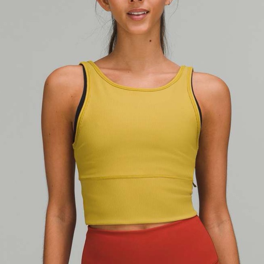 Lululemon Power Pivot Ribbed Tank Top